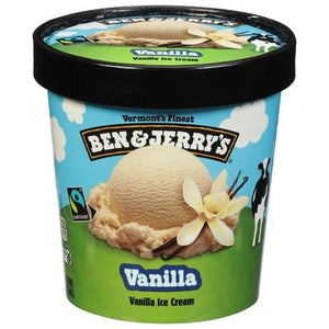 Ben & Jerrys Vanilla For A Change 8/Pt [UNFI #74772]
