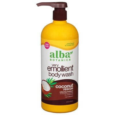 Alba Botanica Very Emollient Coconut Rescue 32 Oz [UNFI #48802] T
