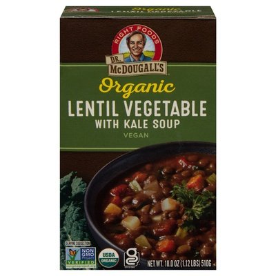 Dr. Mcdougalls Lentil Vegetable 6/18 Oz [UNFI #49681]