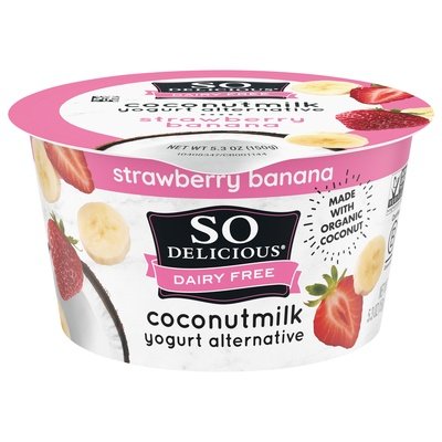 So Delicious Strawberry Banana 12/5.3 Oz [UNFI #52703]