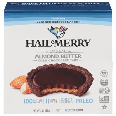 Hail Merry Chocolate Almond Butter 8/3 Oz [UNFI #12636]