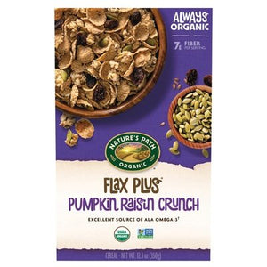 Natures Path Flax Plus Pumpkin Raisin Crunch 12/12.35 Oz [UNFI #32299]