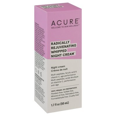 Acure Whipped Night Cream 1.7 Oz [UNFI #47690] T