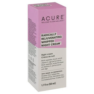 Acure Whipped Night Cream 1.7 Oz [UNFI #47690] T