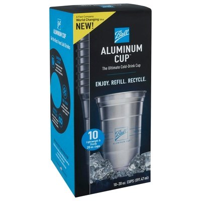 Ball Ultimate Cold Drink Cup 20 Oz 10/10/20 Oz [UNFI #02385] T