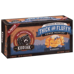 Kodiak Cakes Blueberry/Power Waffles 6Ct 8/14.82 OZ [UNFI #85710]