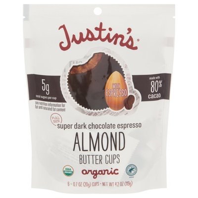 Justins Espresso Almond Butter Cup 6/4.2 Oz [UNFI #83905]