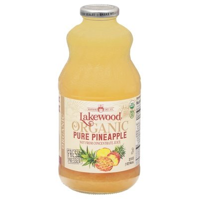 Lakewood Pure Pineapple 6/32 Oz [UNFI #69519]