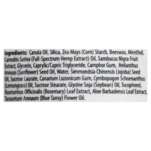 Irwin Naturals Cbd Balm + Menthol 1000Mg 2 Oz [UNFI #58553] T