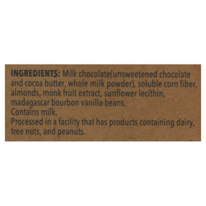 Choczero Milk Chocolate Almond 12/6 Oz [UNFI #72784]