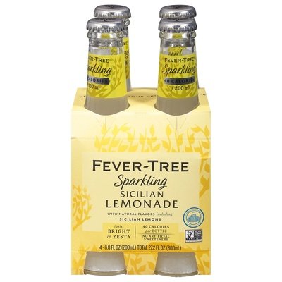 Fever-Tree Sparkling Sicilian Lemonade 6/4/6.8 Oz [UNFI #23135] T