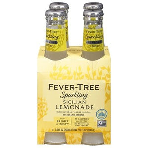 Fever-Tree Sparkling Sicilian Lemonade 6/4/6.8 Oz [UNFI #23135] T