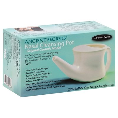 Ancient Secrets Neti Nasal Cleansing Pot 1 Ea [UNFI #60410] T
