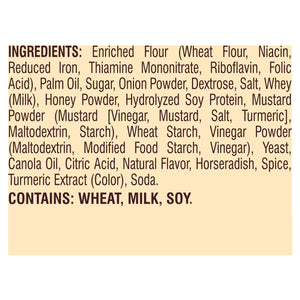 Snyders Of Hanover Honey Mustard & Onion Pieces 6/13 Oz [UNFI #03887]