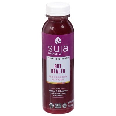 Suja Gut Health Elderberry Ginger 6/12 Oz [UNFI #63813]