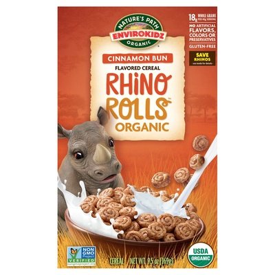 OG2 Natures Path-Envirokidz Rhino Rolls Cereal 12/9.5 OZ [UNFI #85033]