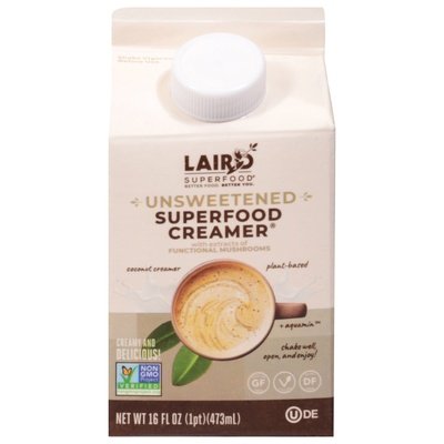 Laird Superfood Unsweetened Liquid Sf Creamer 6/16 Oz [UNFI #62866]