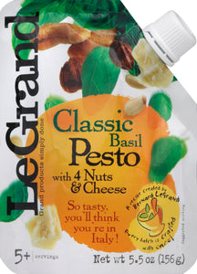 Le Grand Classic 4 Nuts&Cheese Pesto 6/5.5 Oz [UNFI #14602]
