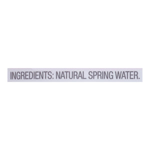 Evian Natural Spring Water 12/1.5 Ltr [UNFI #27205]
