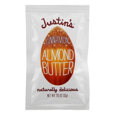 Justins Cinnamon Almond Butter 10/1.15 Oz [UNFI #19831]