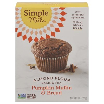 Simple Mills Muffin Pumpkin Gf 6/9 Oz [UNFI #76839]