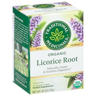 Traditional Medicinals Licorice Root 6/16 Bag [UNFI #20030]