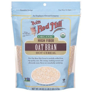 Bobs Red Mill Oat Bran Hot Cereal 4/18 Oz [UNFI #74689]