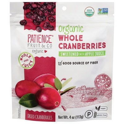 Patience Fruit & Co Whl & Jcy Cranberry W/Apl Jce 8/4 Oz [UNFI #24437]