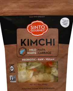 Sinto Gourmet Mild Napa Cabbage Kimchi 6/14 Oz [UNFI #46783]