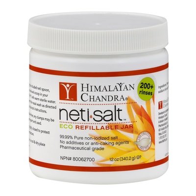 Himalayan Chandra Neti Pot Salt Usp Grade 12 Oz [UNFI #40077] T