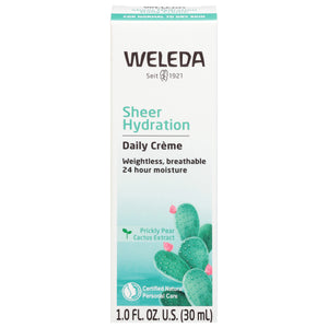 Weleda Face Creme,Daily,Sheer Hydrtn 1 Oz [UNFI #46681] T