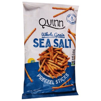 Quinn Whole Grain Seasalt Sticks 8/5.6 Oz [UNFI #83219]
