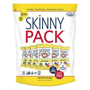 Skinnypop Popcorn White Cheddar 100 Cal 10/6/.65O [UNFI #08663]