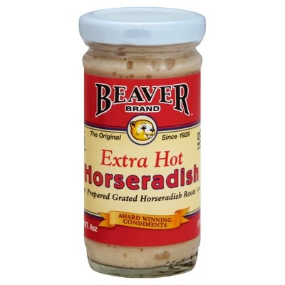 Beaver Horseradish Extra Hot 12/4 Oz [UNFI #29411]