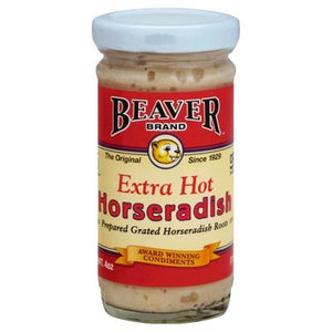 Beaver Horseradish Extra Hot 12/4 Oz [UNFI #29411]