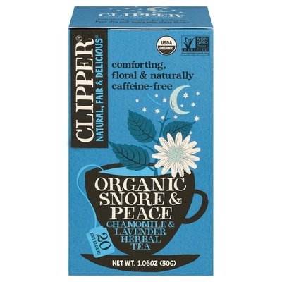 Clipper Snore/Peace,Chaml,Lem,Lavender 6/20 Bag [UNFI #41465]