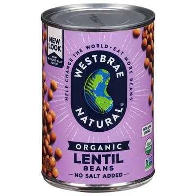 Westbrae Lentils Ff 12/15 Oz [UNFI #21668]