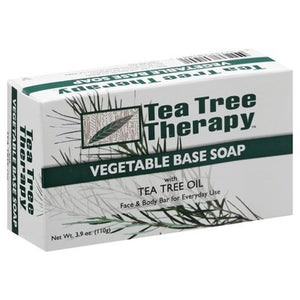 Tea Tree Therapy Soap Vegetable Base 3.9 Oz [UNFI #83204] T