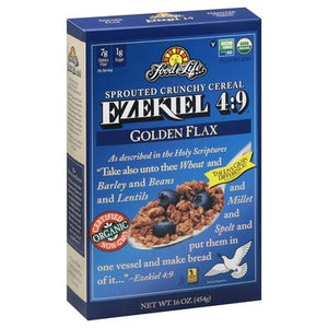 Food For Life Ezekiel 4:9 Golden Flax 6/16 Oz [UNFI #21791]