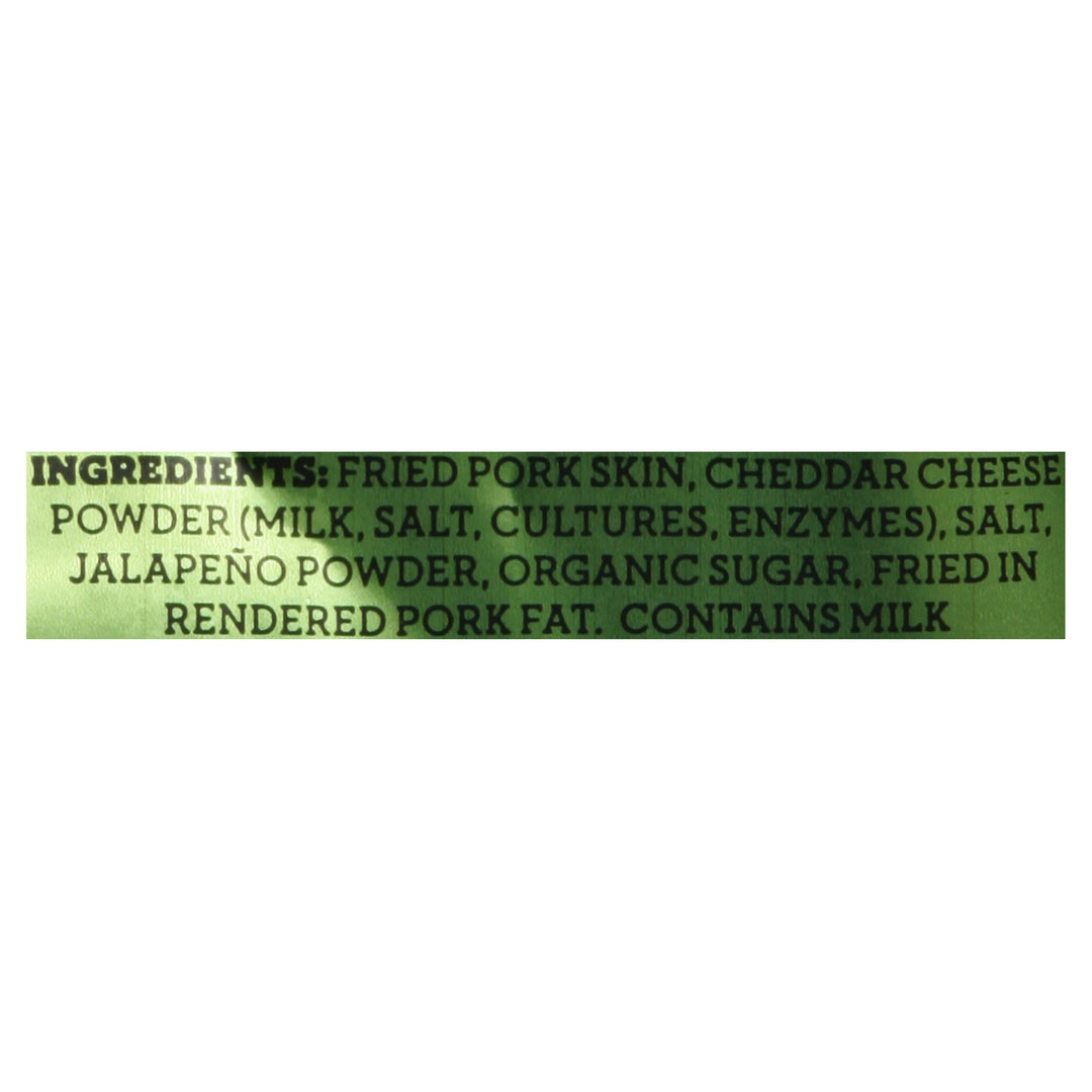 4505 Pork Rinds,Jalapeno Cheddar 12/1 Oz [UNFI #65754]