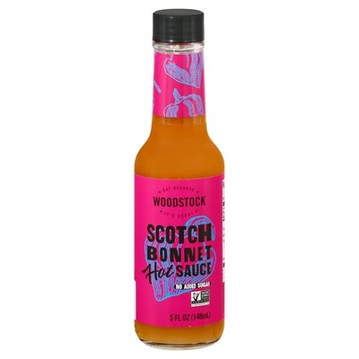 Woodstock Scotch Bonnet Hot Sauce 12/5 Oz [UNFI #55446]