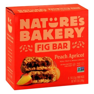 Natures Bakery Peach Apricot 6/6/2 Oz [UNFI #83496]