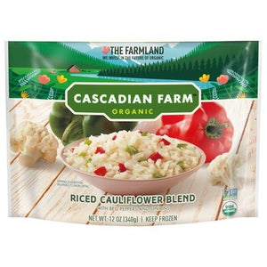Cascadian Farm Riced Cauliflower,Bl Ppr/Onions 12/12 Oz [UNFI #05079]