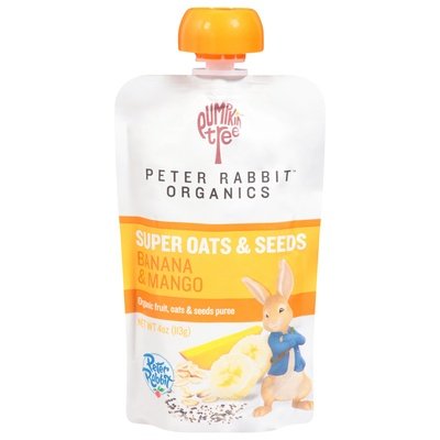 Peter Rabbit Organics Banana & Mango 10/4 Oz [UNFI #12074]