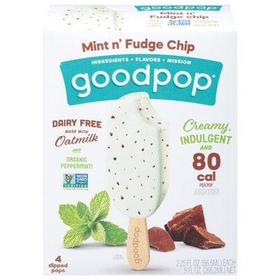 Goodpop Mint Nfudge Chip 8/4/2.25 Oz [UNFI #85418]