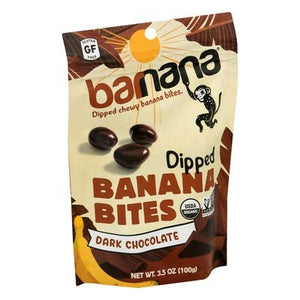 Barnana Banana Bites,Chocolate,Chewy 12/3.5 Oz [UNFI #80606]