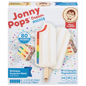 Jonnypops Mini Birthday Surprise 6/6.72 OZ [UNFI #68131]