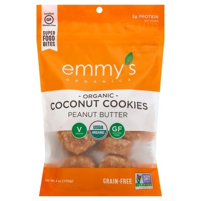 Emmys Organics Coconut Peanut Butter,Gf 8/6 Oz [UNFI #37242]