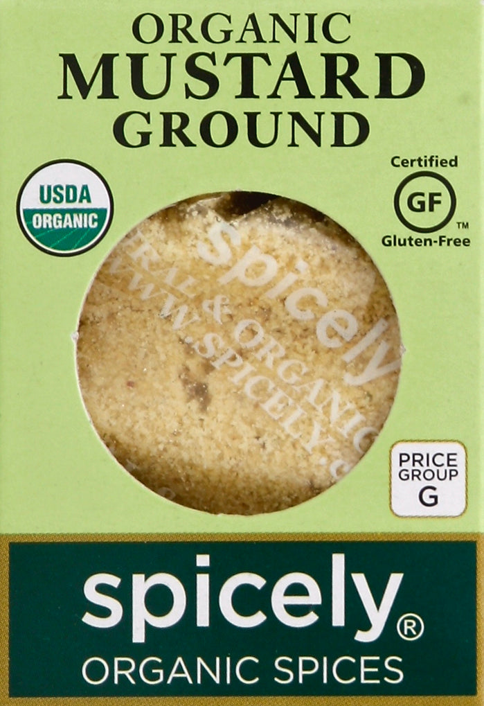 Spicely Organics Mustard Ground 6/.4 Oz [UNFI #14479]