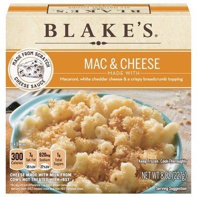 Blakes Old Fashioned Mac & Cheese 9/8 Oz [UNFI #14588]